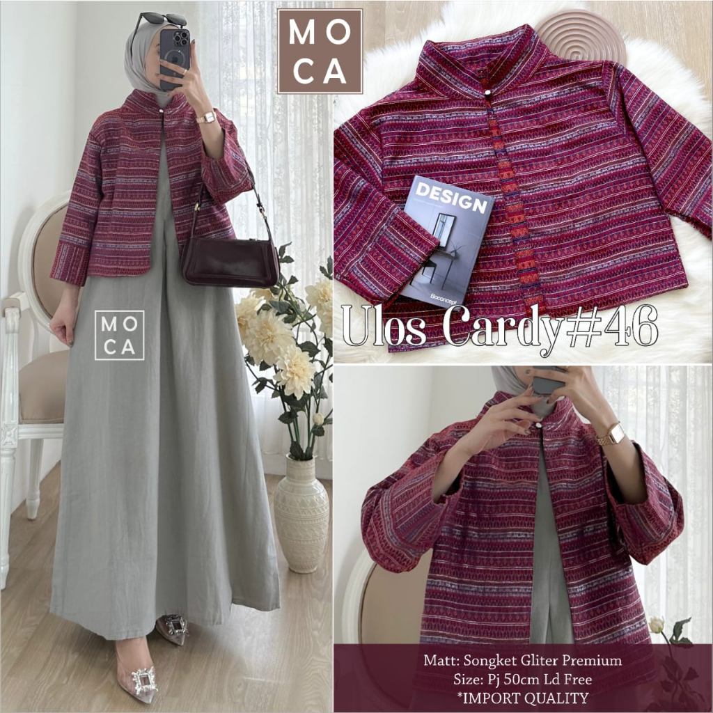 CARDY ULOS KODE 46 BY MOCA CARDIGAN