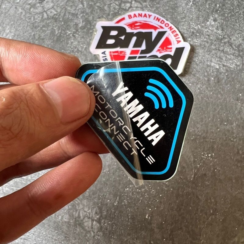 Stiker Sticker YAMAHA MOTORCYCLE CONNECT