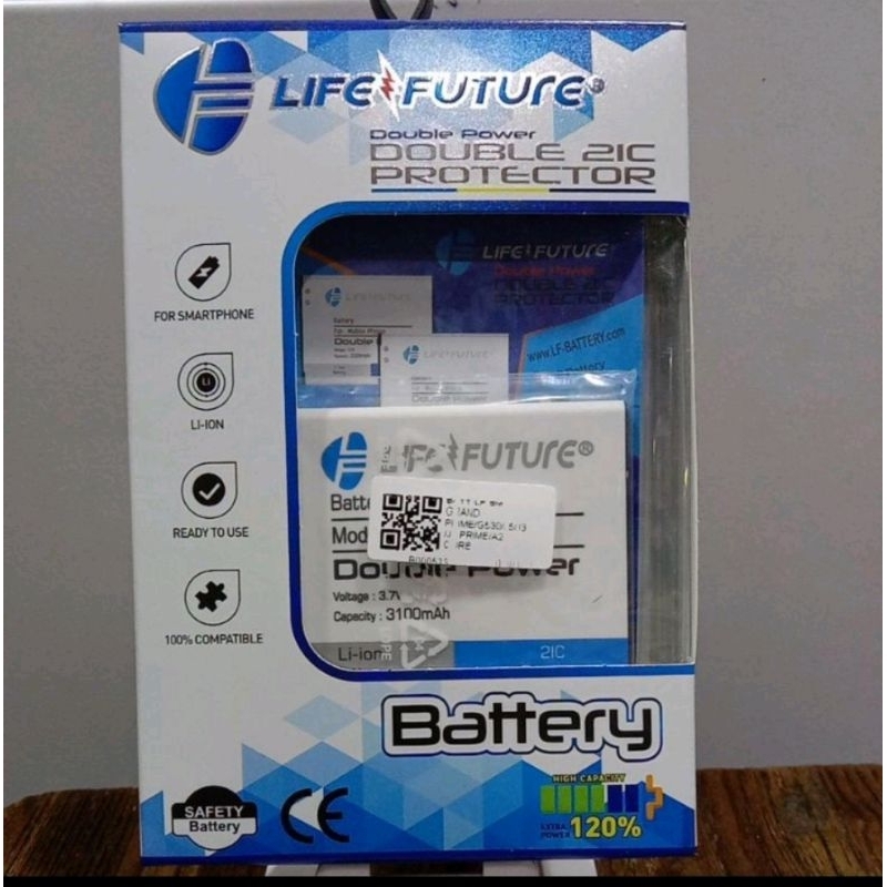 Baterai Batre Samsung Grand Prime G530 G531 / J2 Prime G532 / J3 2016 J320 / J2 Pro J250 / J5 2015 J500 / J2 Core Merk Lifuture Original