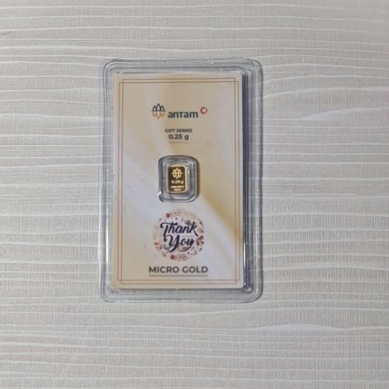 Lm Antam Hartadinata Series Thank You 0.25 gr