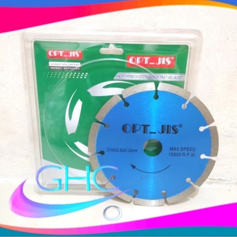 Mata Gerinda Potong Keramik Granit 6 Inch OPT Taiwan