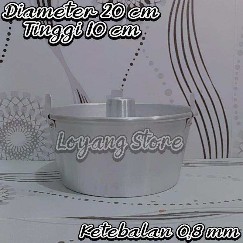 Loyang Chiffon Cake Press Ukuran 20cm