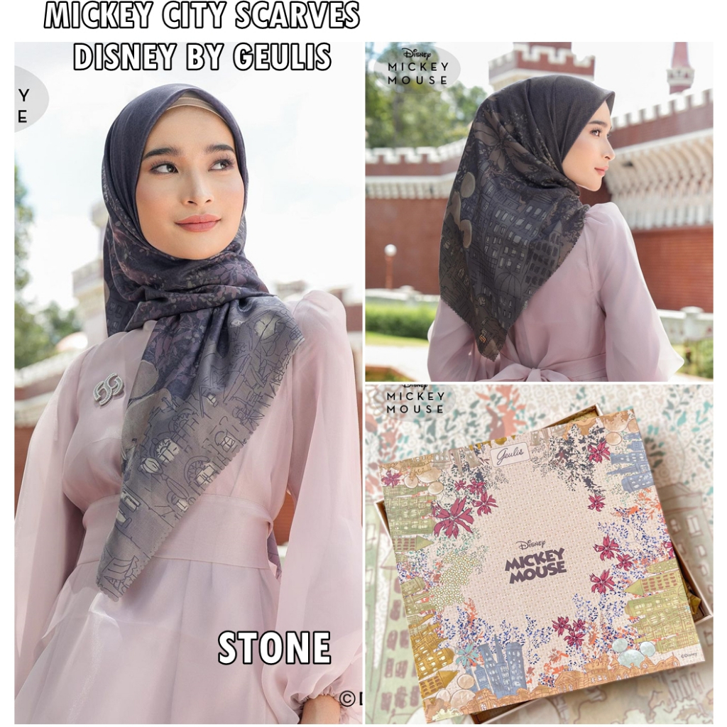 DISNEY MICKEY MOUSE CITY SCARVES GEULIS Stone