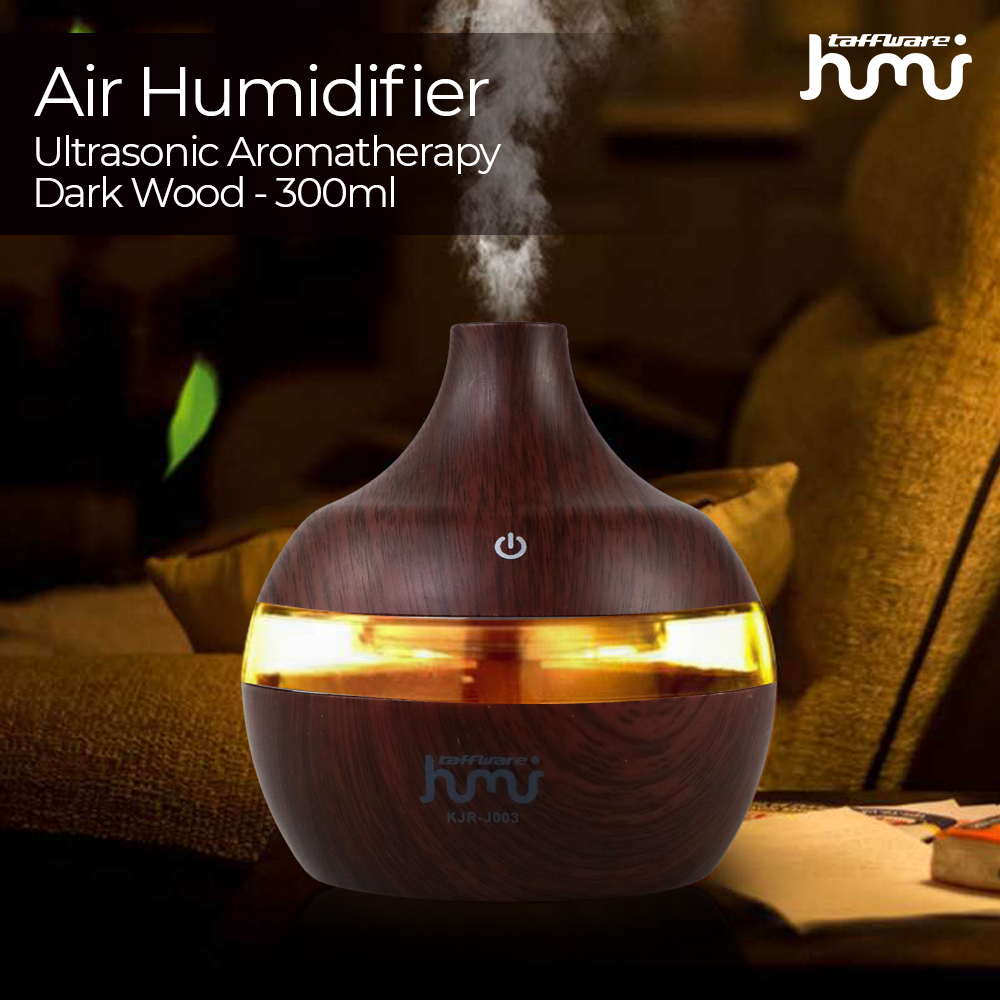 Taffware Humidifier Diffuser Ultrasonic Aromaterapi 300ml - KJR-J003