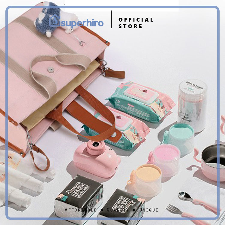 Tas Bayi Baby Organizer Selempang Tas Botol Susu Fashion