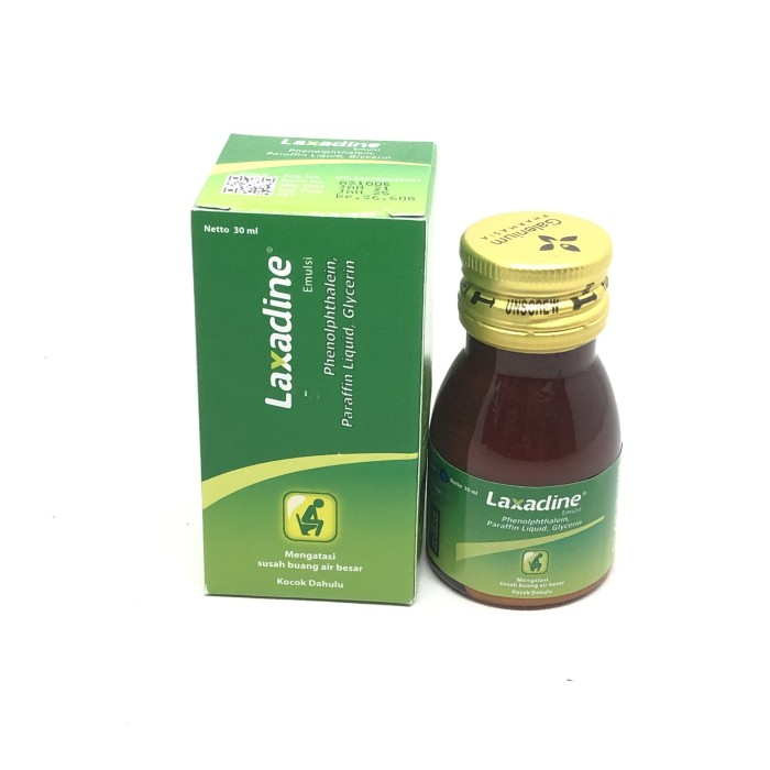 LAXADIN SYRUP 30ML / MEMBANTU MELANCARKAN BUANG AIR BESAR