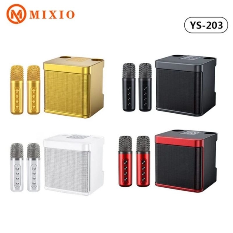 MIXIO YS-203 50+50W Voice Change Karaoke Speaker Bluetooth for Mobile
