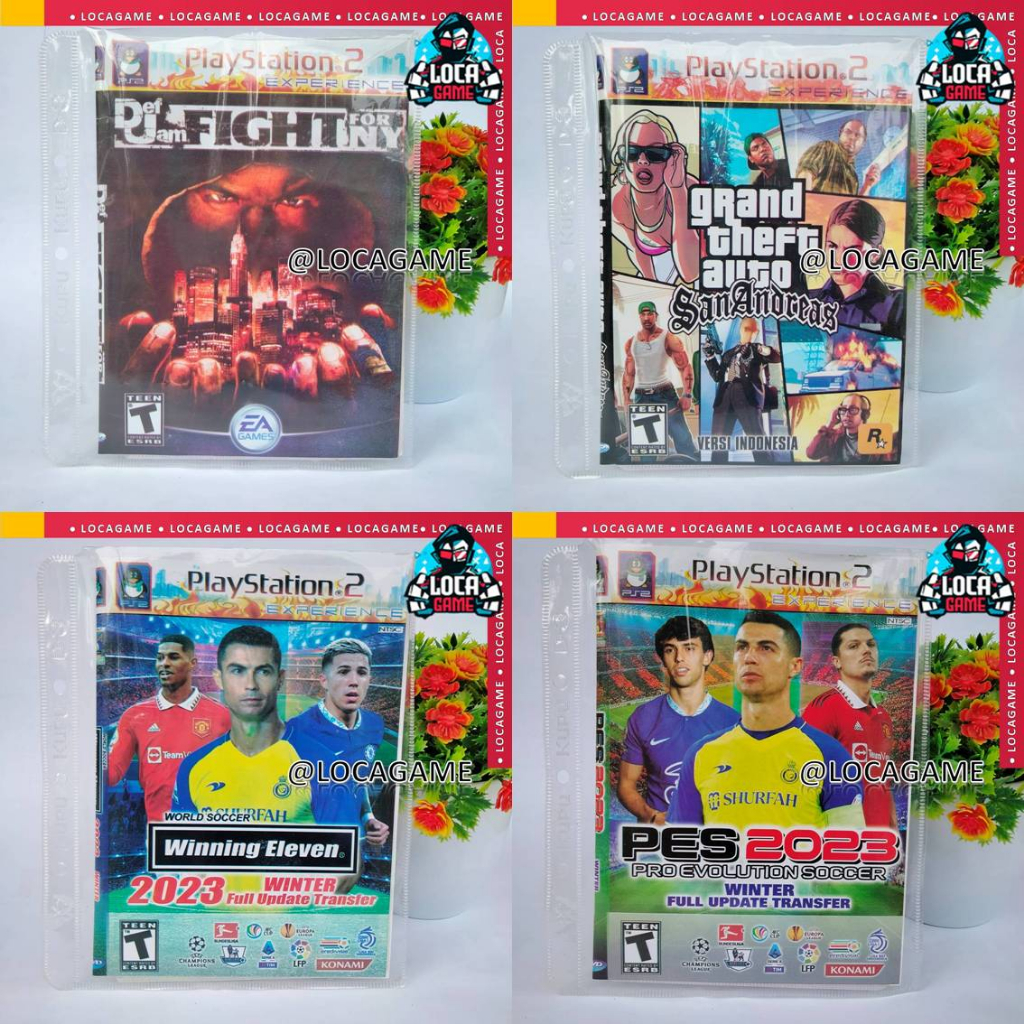 KASET CD PS 2 ORI COPY PABRIK | DVD PS2 | Playstation 2 Terlengkap