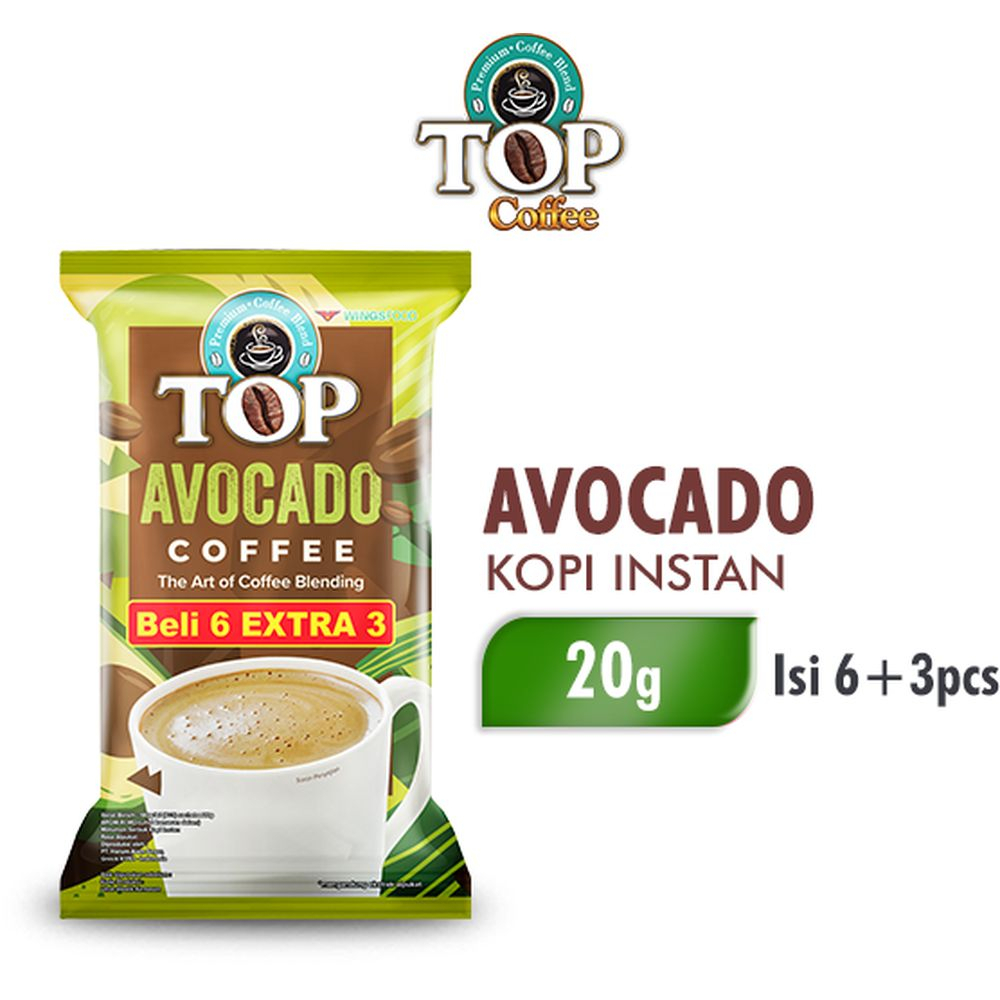 

Top Coffee Avocado 9x20g