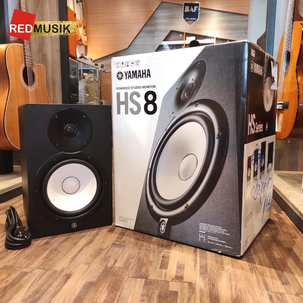 Yamaha Studio monitor Speaker HS8 HS-8 Speaker Monitor HS 8