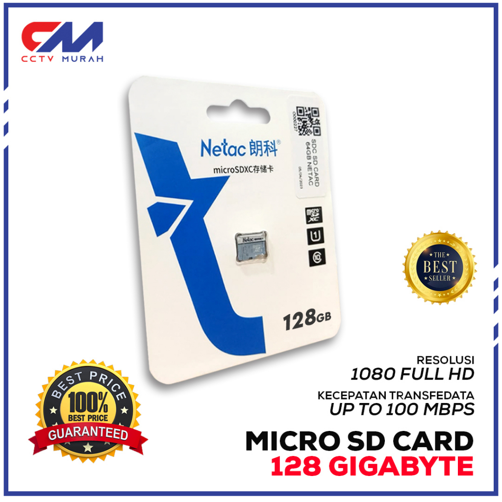 Micro SD NETAC 128GB Class 10