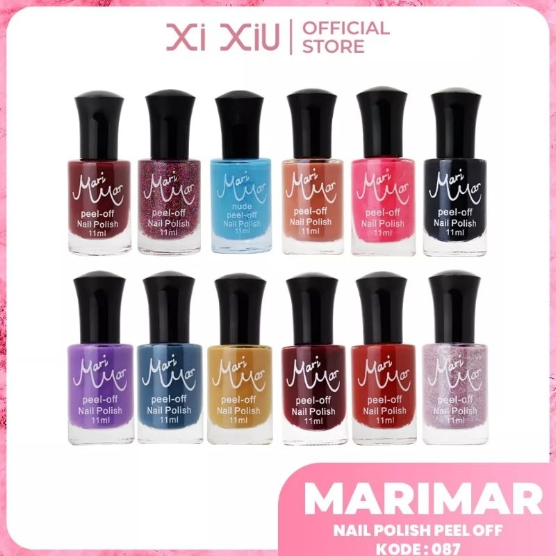 MARIMAR Nail Polish Peel Off Code 087