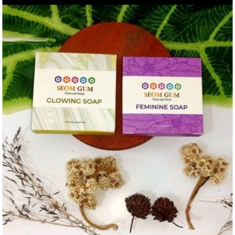 Seogum Glowing Soap /Sabun Seogum/Sabun Viral/ Sabun Glowing/ Sabun Mis V/ Sabun Feminime