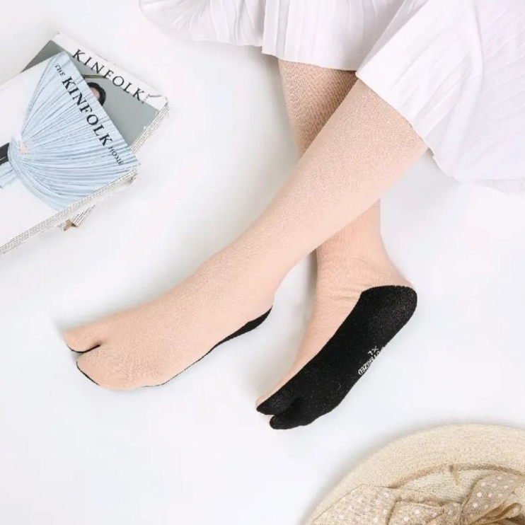 Kaos Kaki Jempol Kaos Kaki Wanita Dewasa Polos Coklat Susu Kaos Kaki Premium Ihana Kaos KakiMuslimah