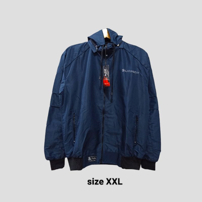 Jaket Bomber Black Armour