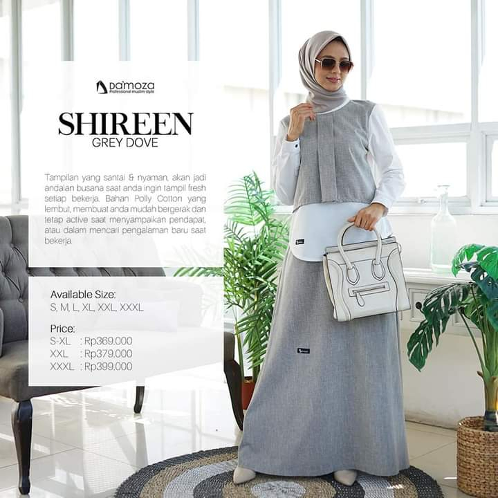 Damoza Shireen Grey Dove & Brown Beige