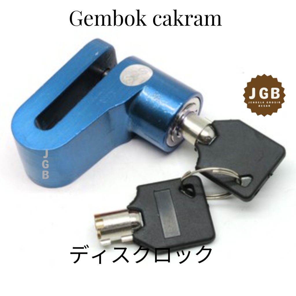 Gembok cakram motor anti maling - kunci gembok