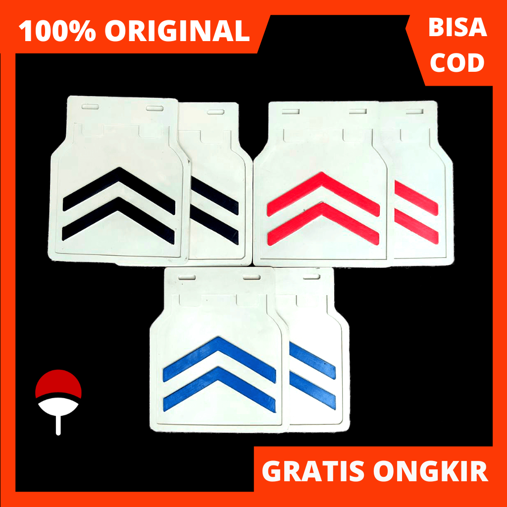 Mudguard Universal Karpet Penahan Lumpur Mobil Mitsubishi L300 Carry Pick Up Futura Aksesoris PickUp