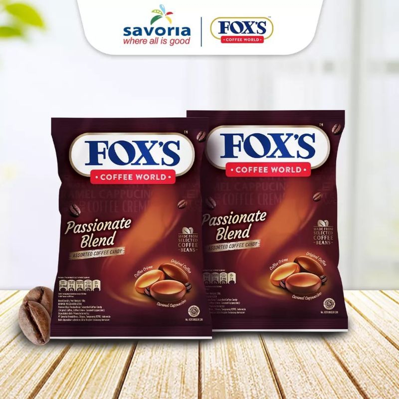 

156 - Permen FOX'S Coffee world OFW Bag - permen kopi 90g