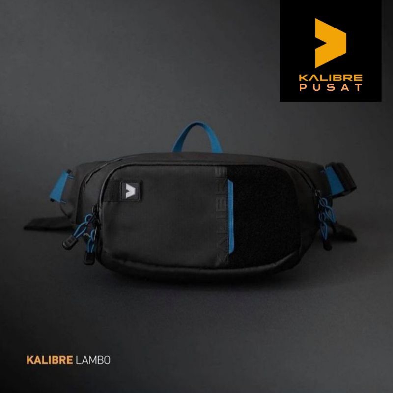 KALIBRE WAIST BAG LAMBO 3L BLACK ORIGINAL TAS PINGGANG KALIBRE LAMBO BLACK TAS PRIA