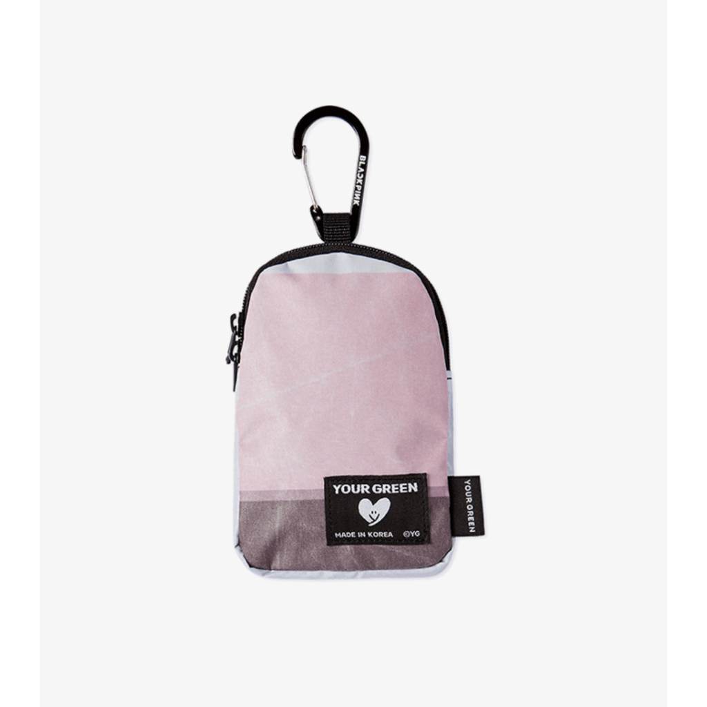 [DP PO] BLACKPINK RE-CYCLED POUCH [YOURGREEN]