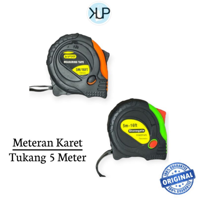 Meteran Tukang 5 Meter / Meteran Bangunan
