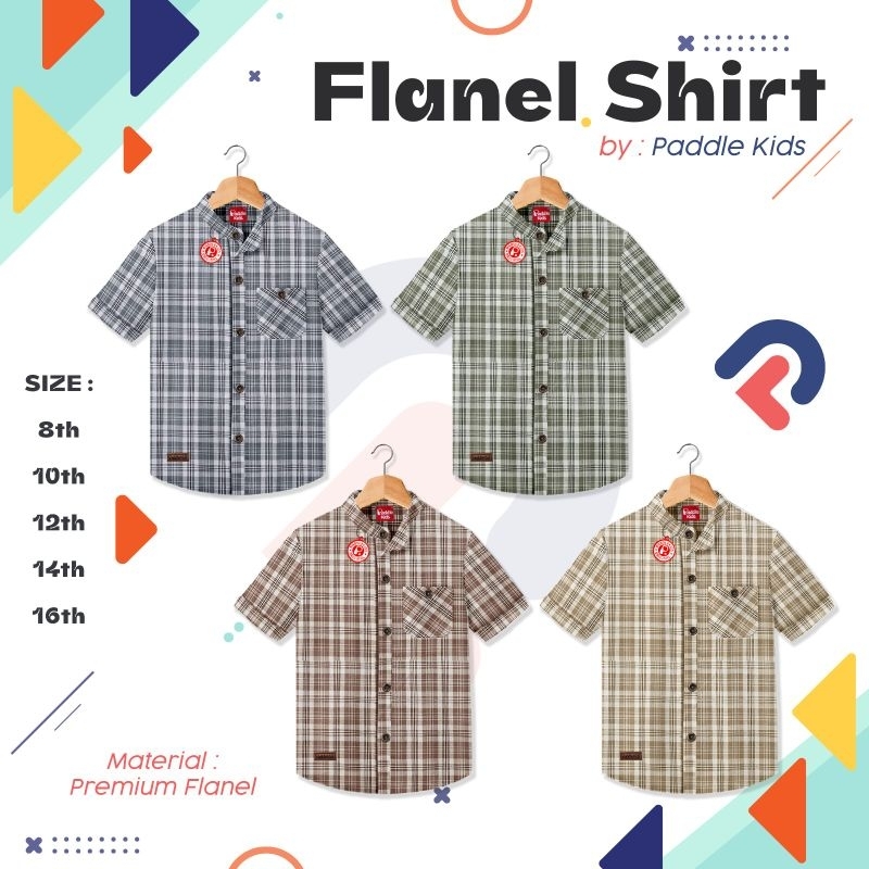 KEMEJA FLANEL PADDLEKIDS