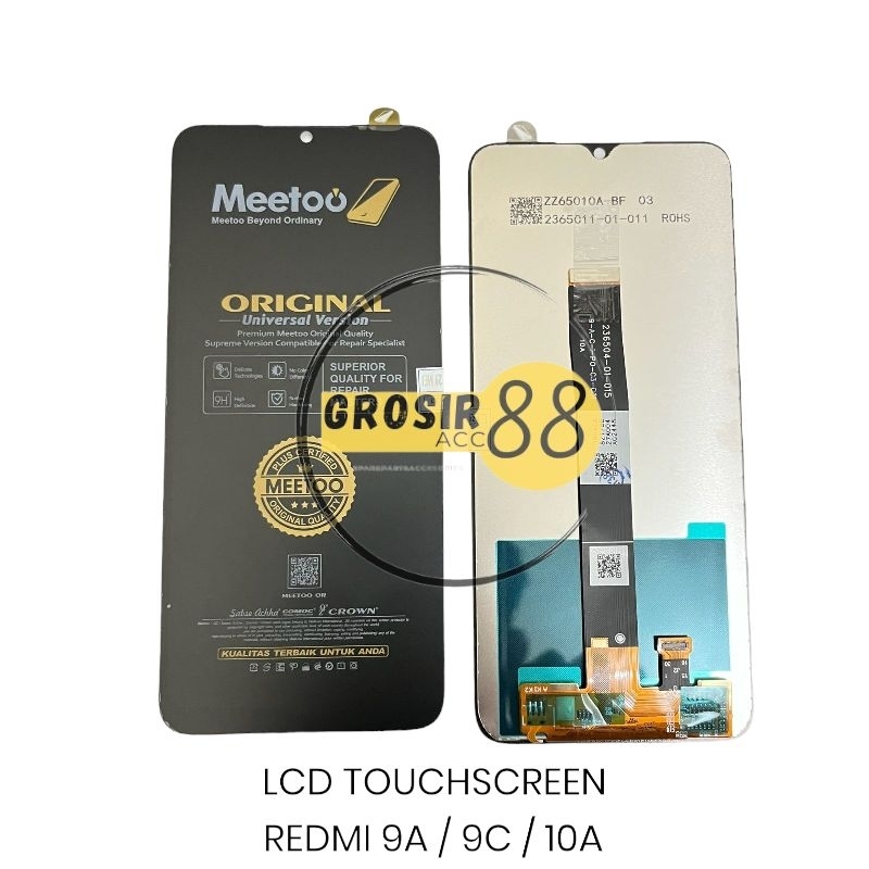 LCD TOUCHSCREEN FULLSET LCD TS XIAOMI REDMI 9A / 9C / REDMI 10A ORIGINAL