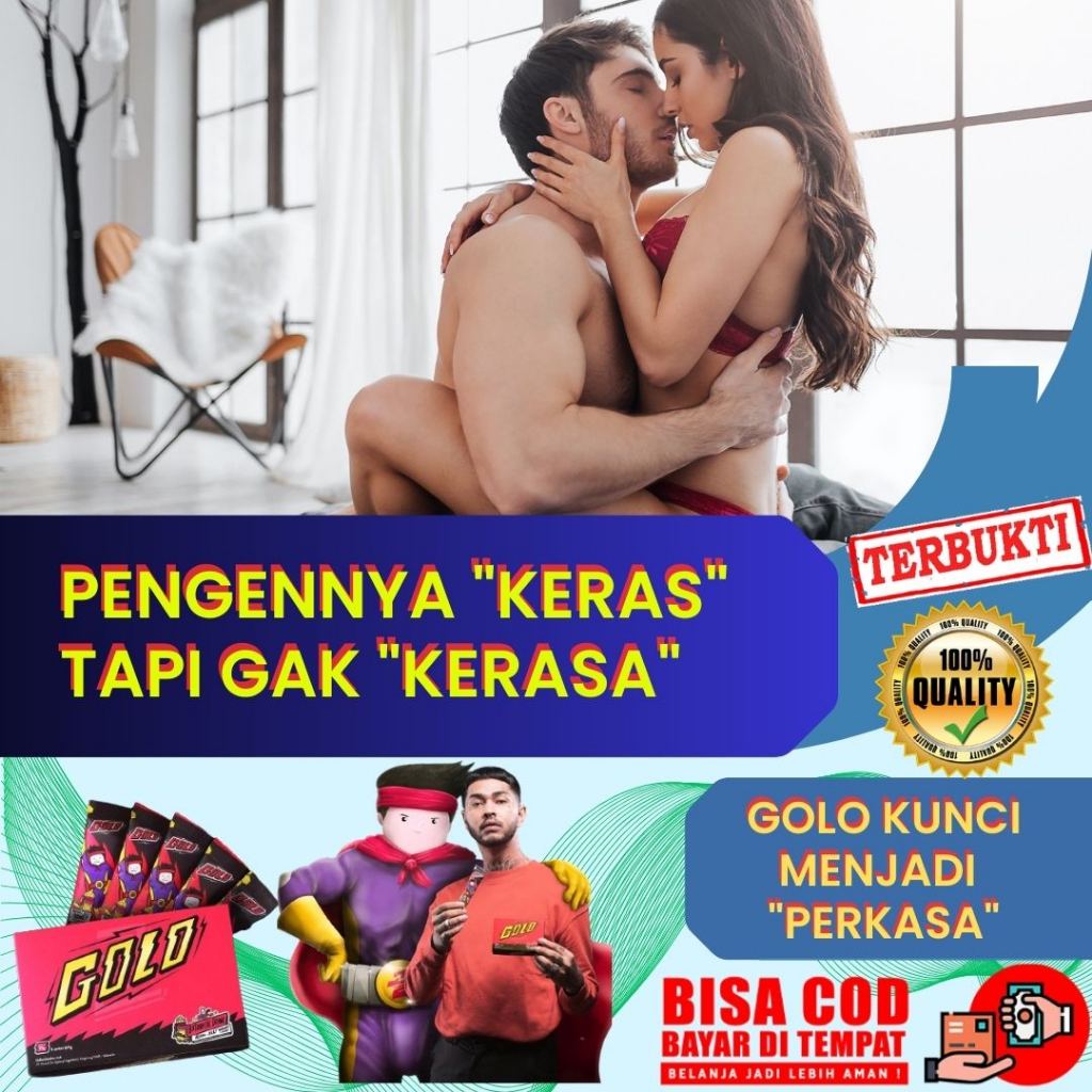 

(COD) Mister GOLO isi 5 Sachet | Suplemen Pria Herbal Serbuk Rasa Jelly Madu dengan Korean Ginseng Daya Tahan BPOM
