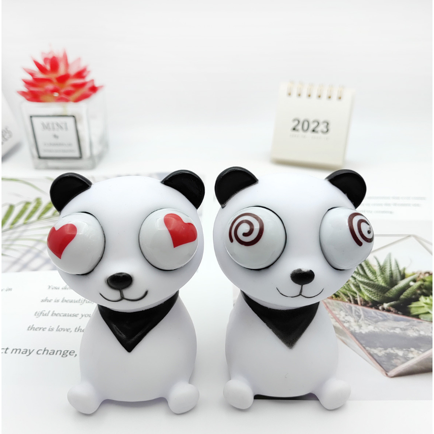 Mainan Pop it Squishy Pohon Tupai Karet Silikon / Mainan Tupai Lucu Remasan / Pop It Pohon Lucu Panda ada lampu LED