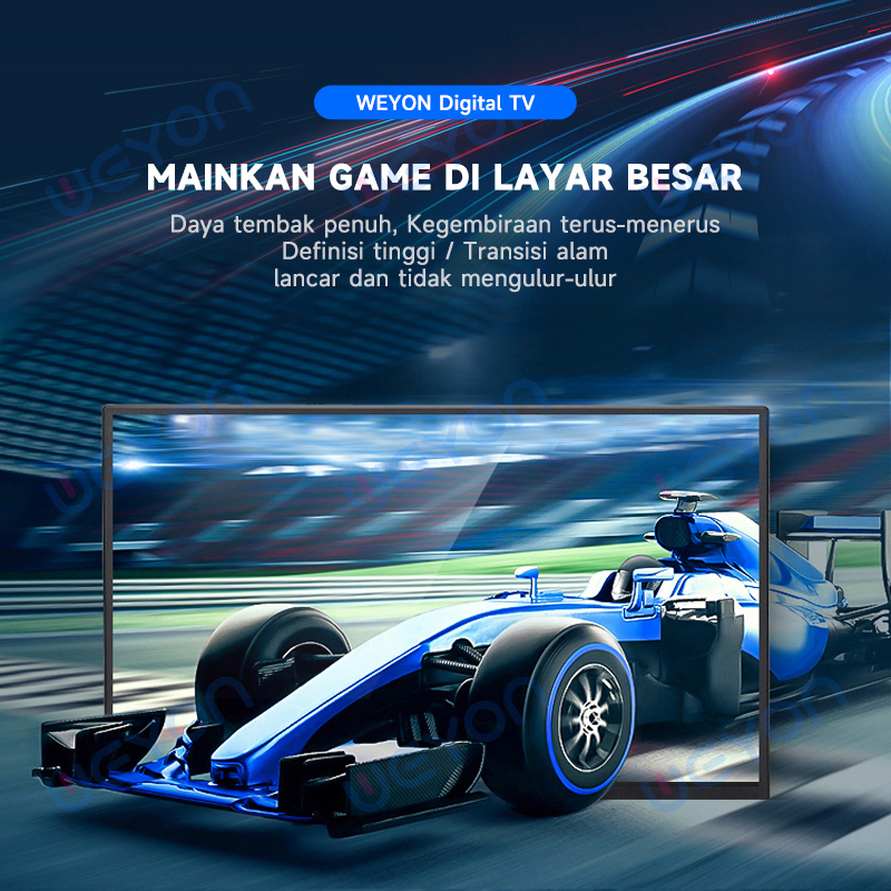 Weyon Digital TV LED 30 Inch Komputer Monitor FHD AV HDMI