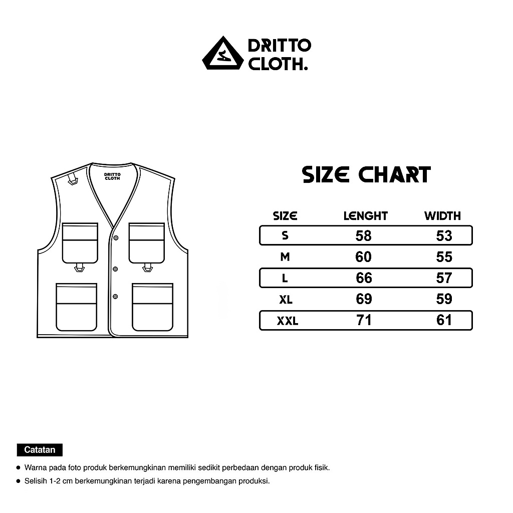 Dritto Vest - Rompi &quot;CORATO&quot; Vest Unisex - Cream