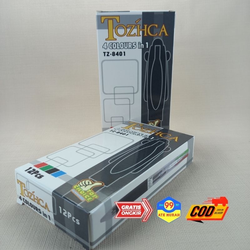 PULPEN 4 WARNA/4 COLOURS IN 1-TZ8401/pulpen 4 warna/pena