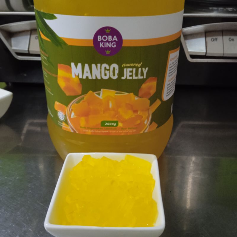 

Manggo Jelly Boba King 2kg/ Jelly rasa mangga merk Boba King