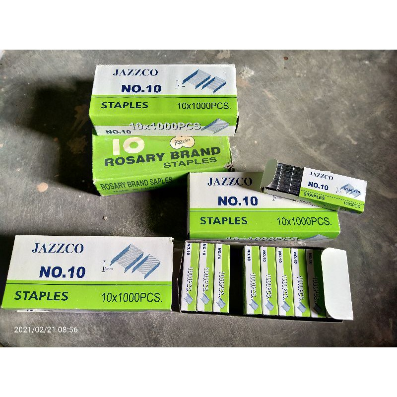 

isi Staples no.10 (Kecil) jazzco murah banget terlaris Harga Grosir