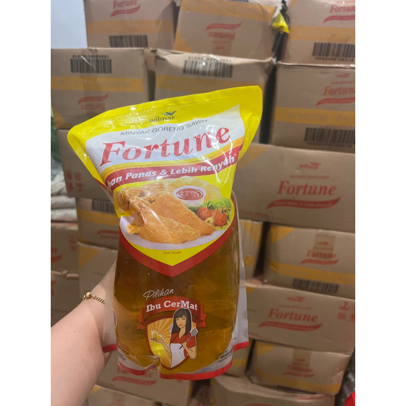 Minyak Fortune 2L 1 dus (isi 6 pouch)