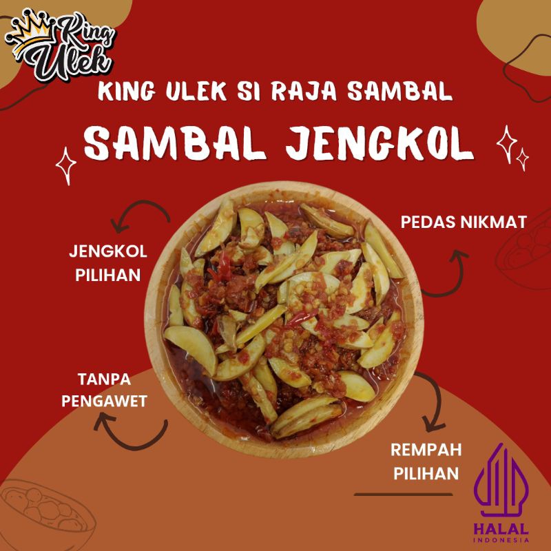 

PROMO SAMBAL JENGKOL KING ULEK - SAMBAL KING ULEK - SAMBAL PEDAS