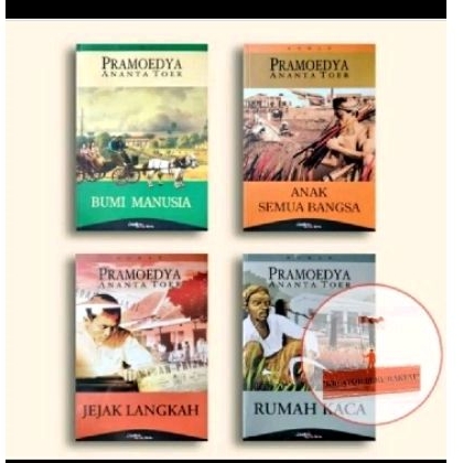 PAKET TETRALOGI PULAU BURU - KARYA PRAMOEDYA ANANTA NOER