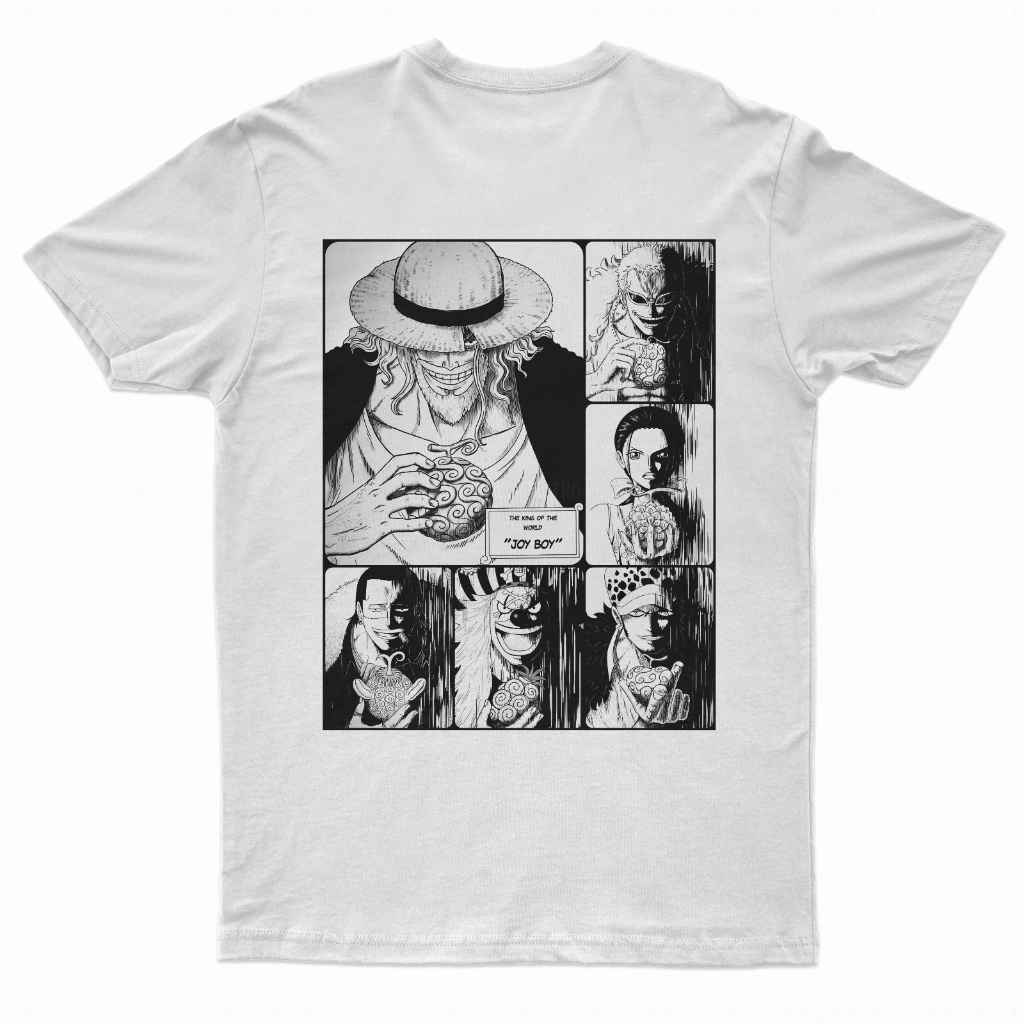 Tshirt Devil Fruit Comics Chara Anime Manga One Piece Premium Unisex