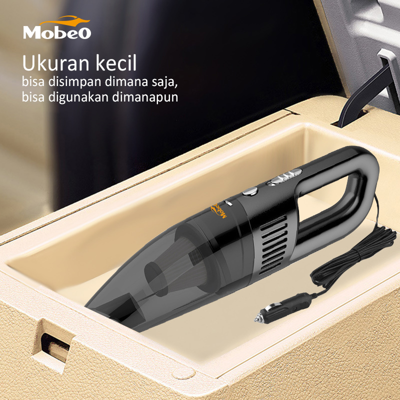 Mobeo Penyedot Debu Mobil Praktis dan Serbaguna / Car Mini Vacuum Cleaner