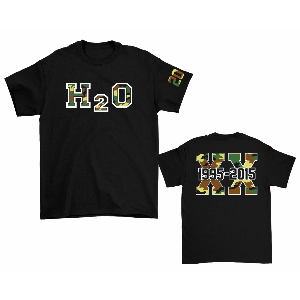 KAOS BAND TSHIRT H2O HARDCORE