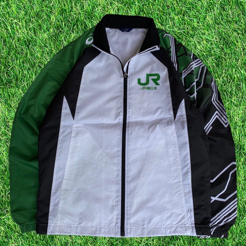 Jaket Asics Sport Tracktop Size L Second Original