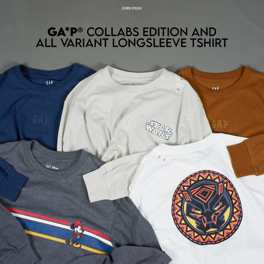 GA*P Collabs Edition and All Variant Longsleeve Tshirt