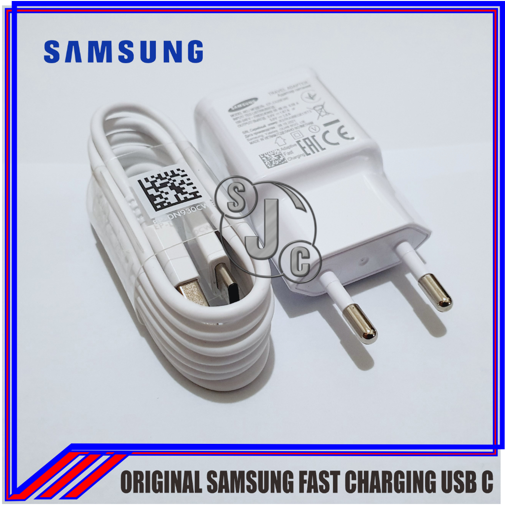 Charger Samsung Galaxy A52s 5G ORIGINAL 100% Sein Fast Charging Type c