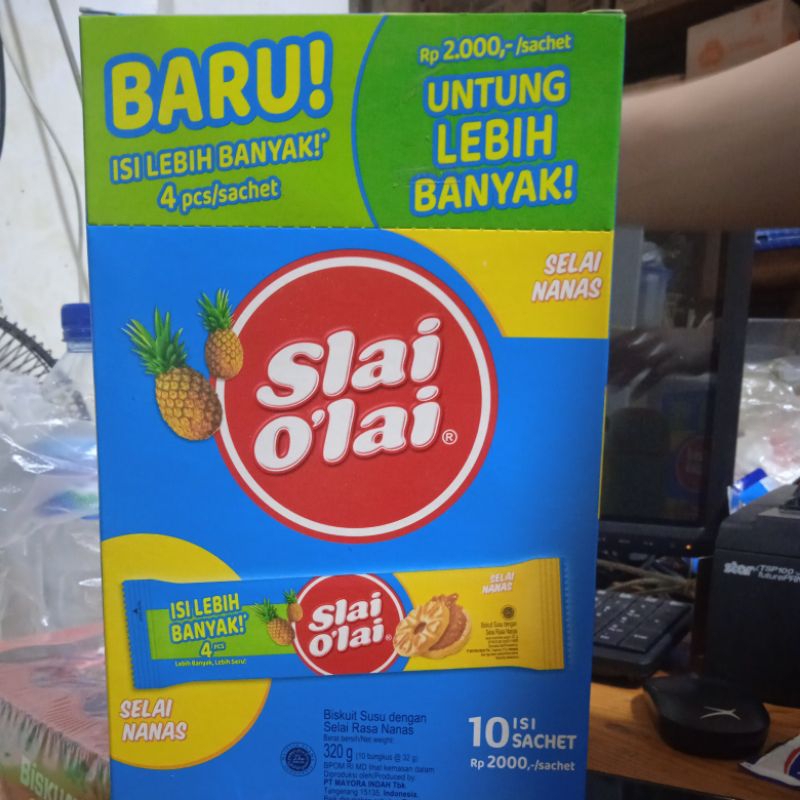

slai o'lai rasa nanas 1 pack isi 10