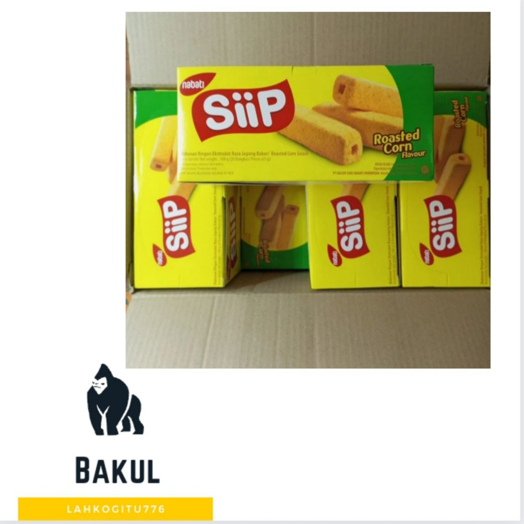 

nabati siip wafer nabati siip dengan berbagai varian rasa kemasan 5gr - jagung bakar