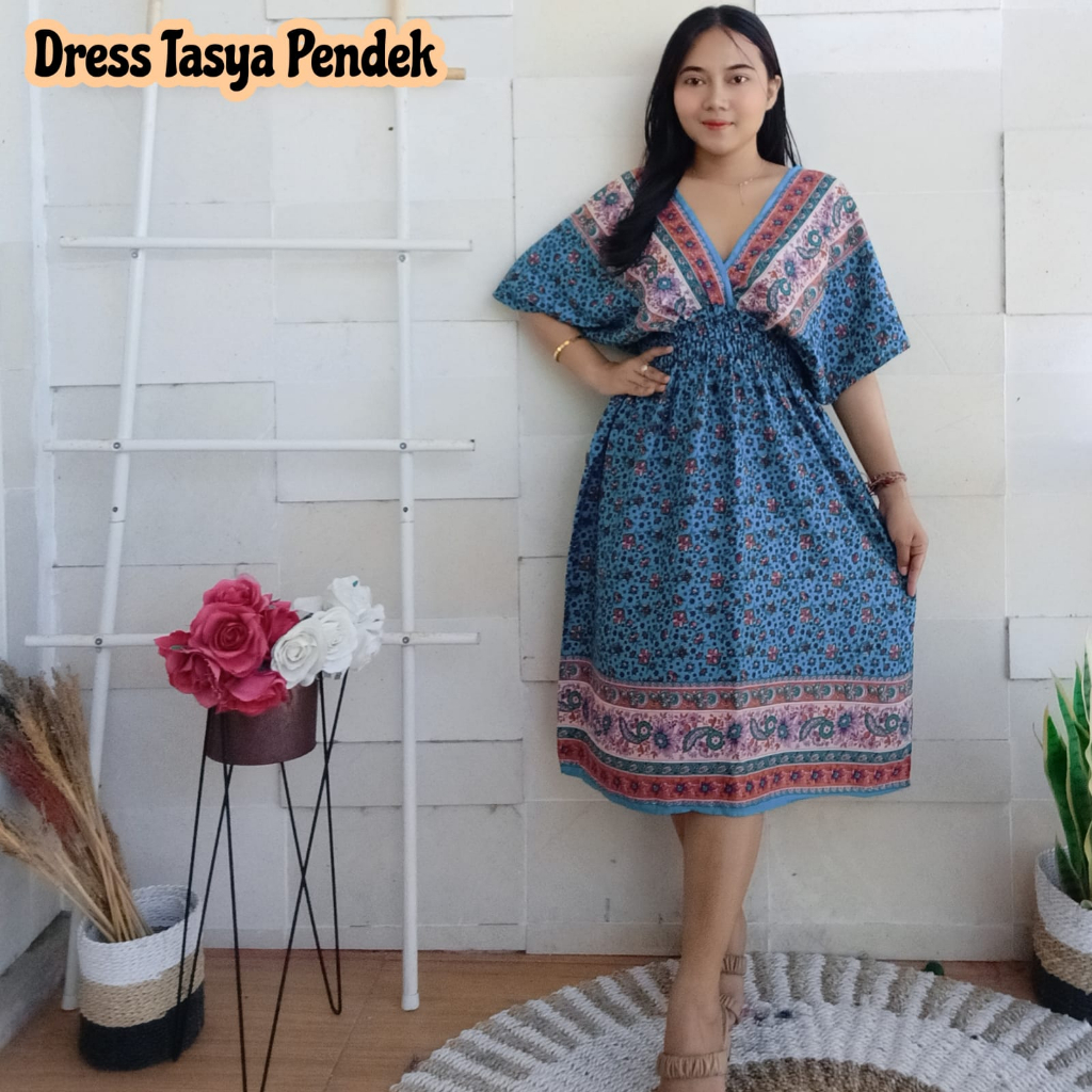 DRESS TASYA MOTIF NEW ARRIVAL