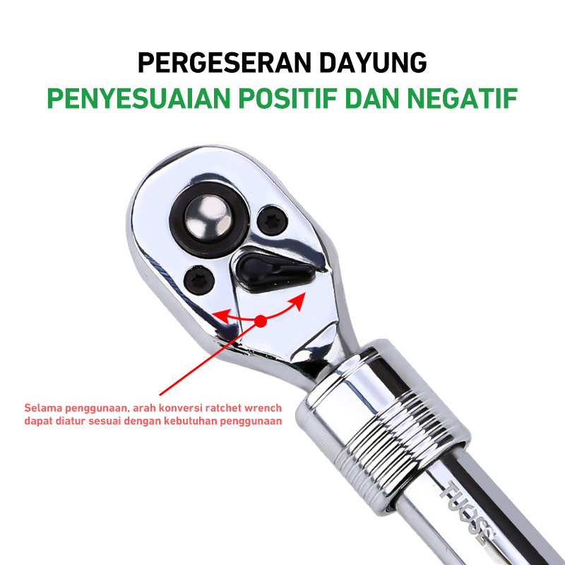 Bonkyo Perbaikan otomatis alat kunci soket 1/2 telescoping kunci pas ratchet drop cepat