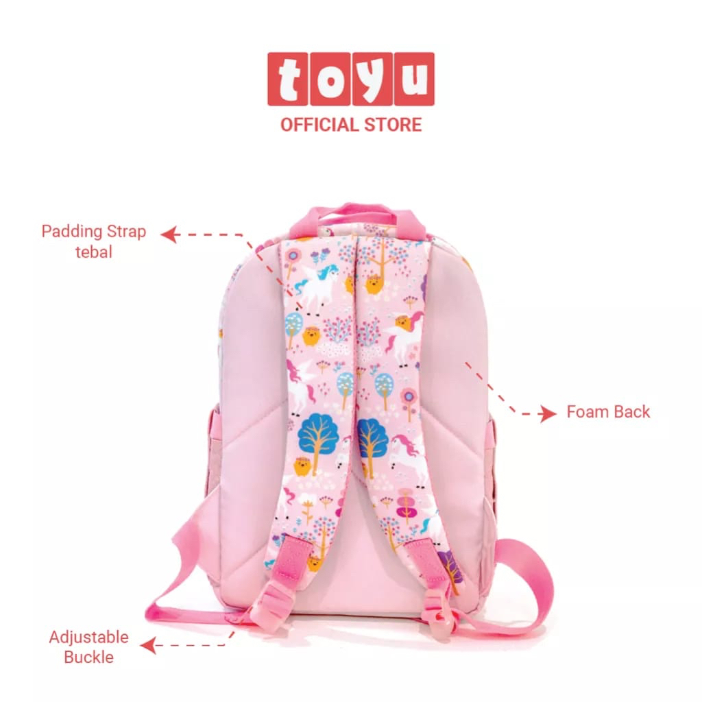 TOYU Girls Backpack Tas Ransel Sekolah Anak Perempuan