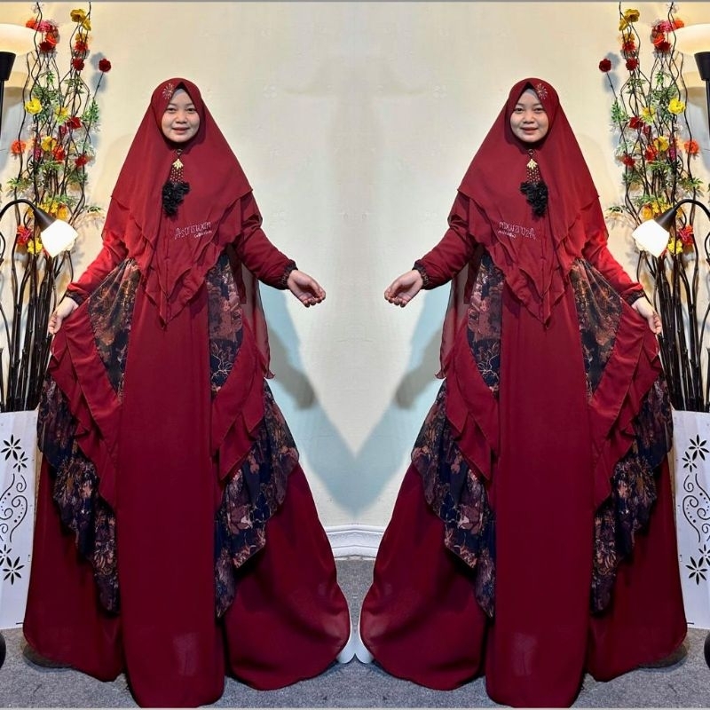 gamis murah bandung/gamis jumbo/gamis pengajian